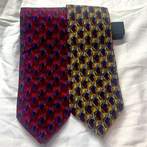 Set of Two J. Garcia Men’s Ties “Collectors Item - Not for Resale”